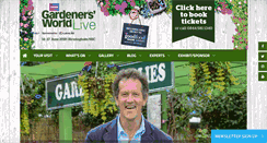 Desktop Screenshot of bbcgardenersworldlive.com