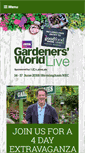 Mobile Screenshot of bbcgardenersworldlive.com